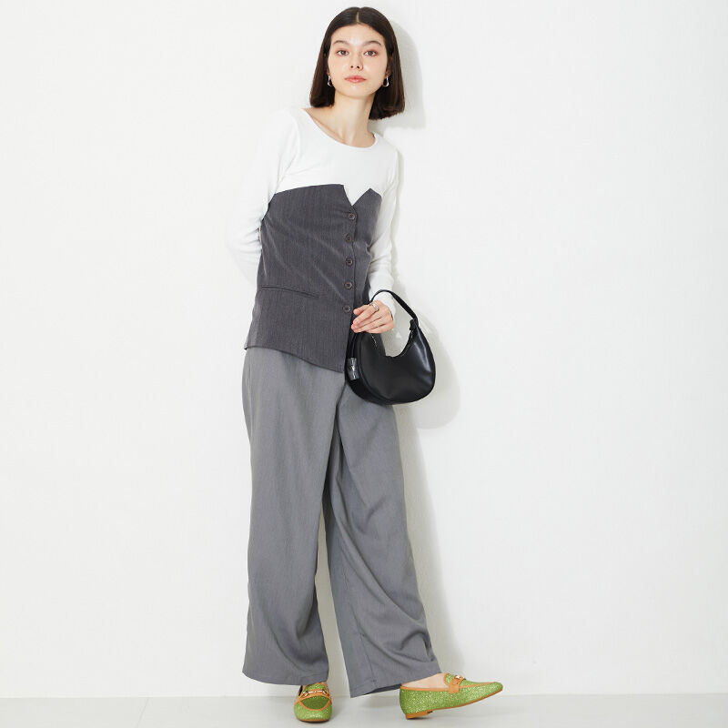 ORiental TRaffic「【アウトレット価格】ラウンドトゥビットローファー/41112 ローファー 人気　トレンド フラット」|パンプス|