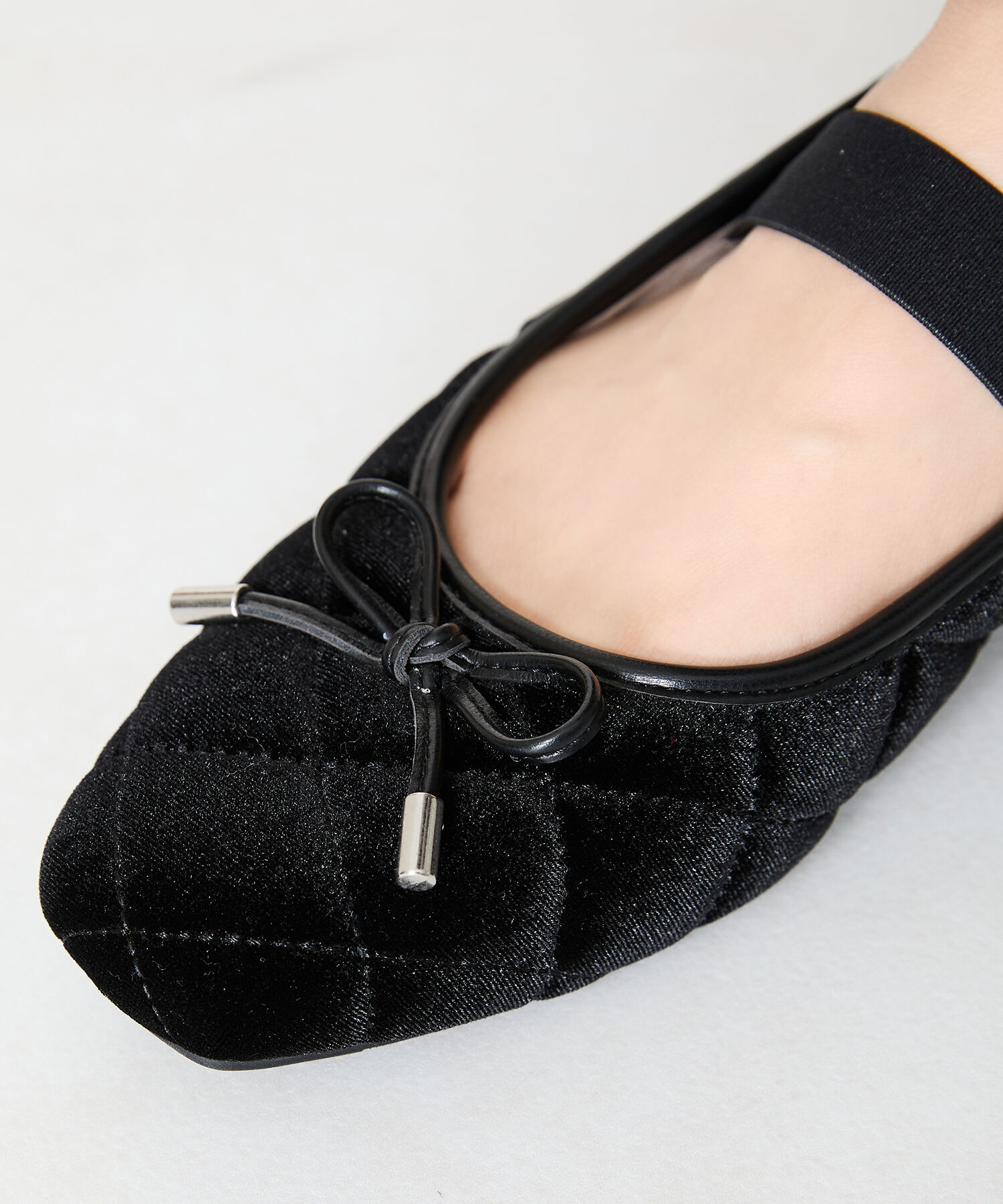 WA Oriental TRaffic「キルティング デザイン バレエ シューズ /42307」|パンプス|