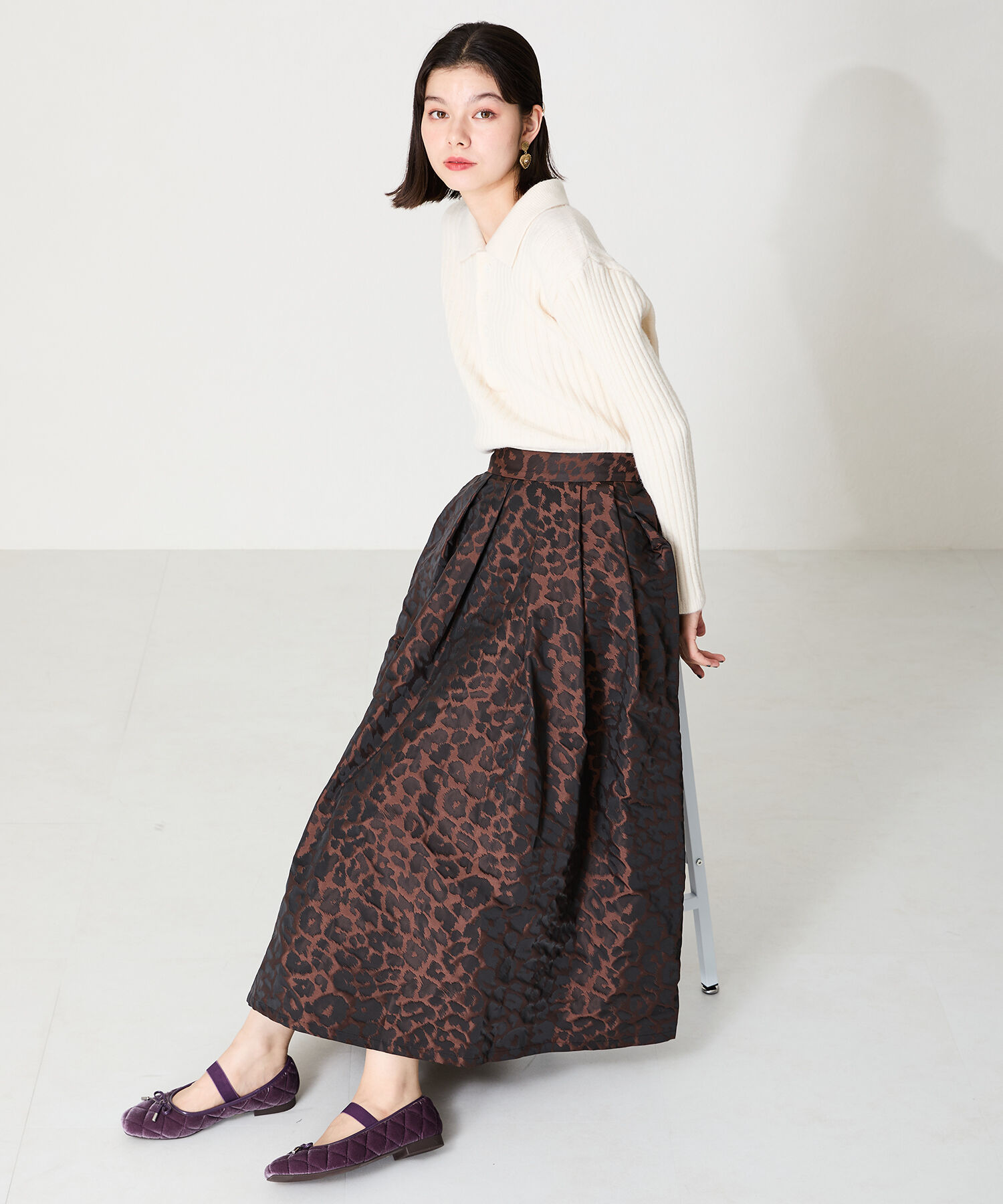 WA Oriental TRaffic「キルティング デザイン バレエ シューズ /42307」|パンプス|