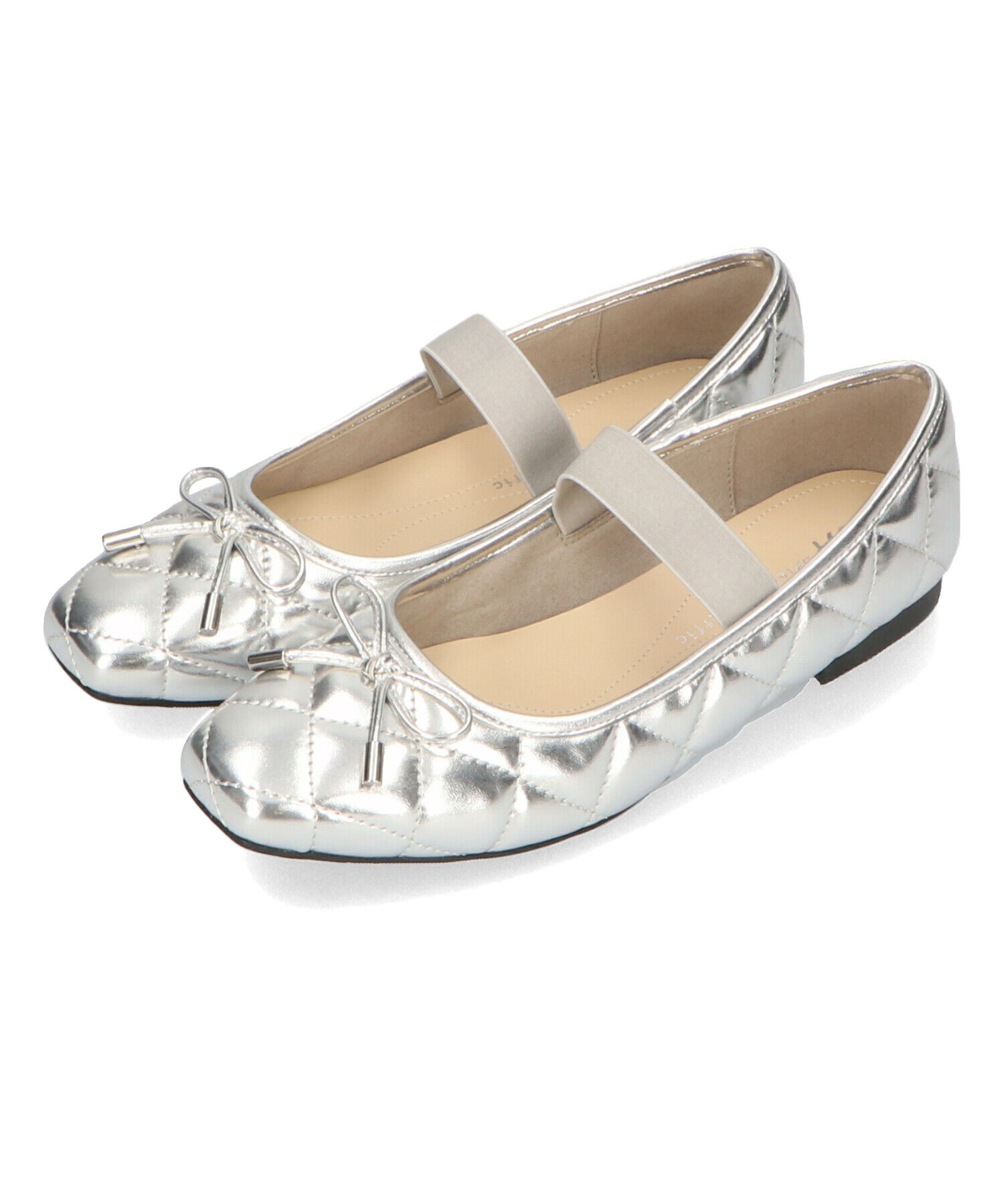 WA Oriental TRaffic「キルティング デザイン バレエ シューズ /42307」|パンプス|