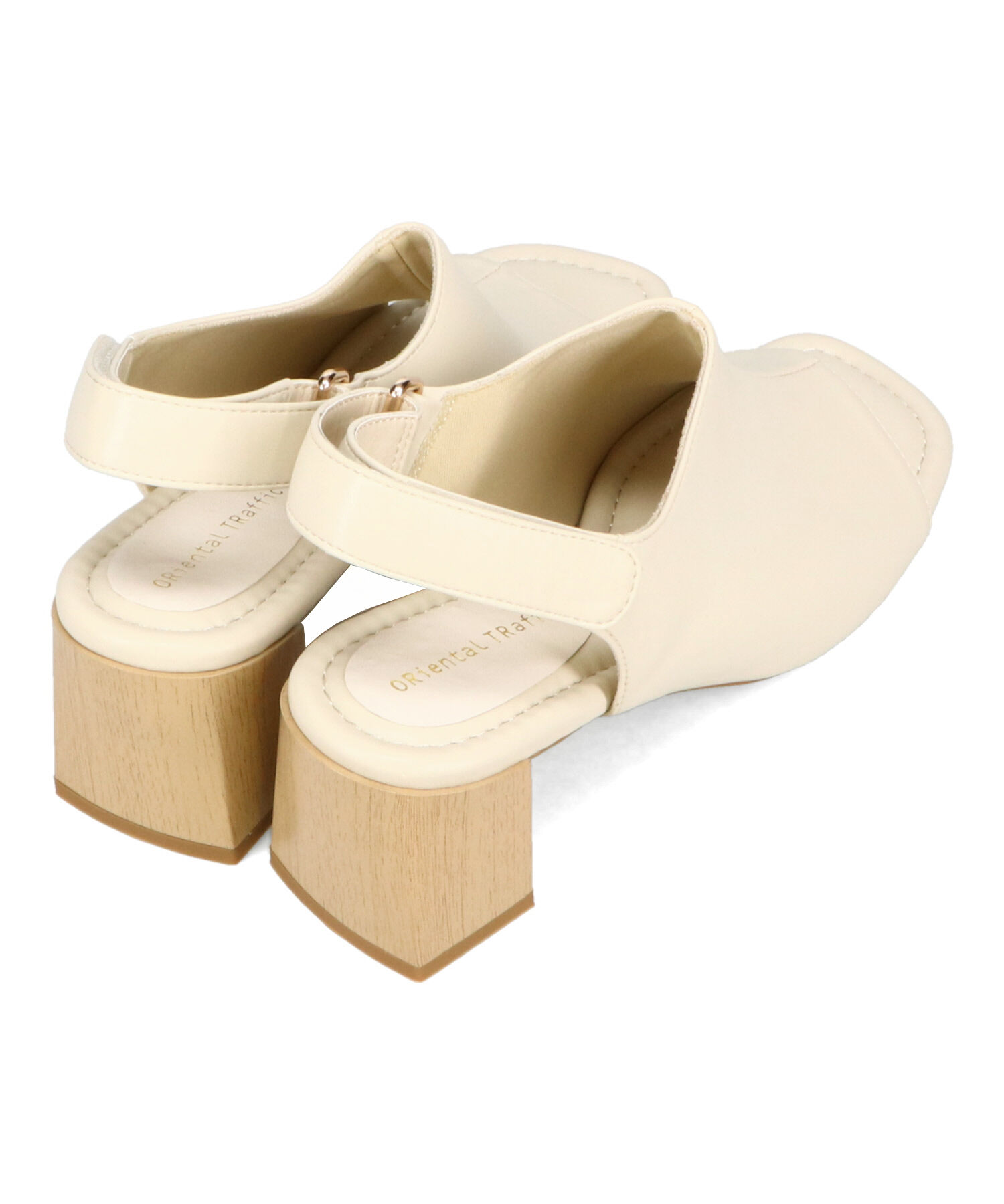 ORiental TRaffic「甲深ソフトレザーサンダル/51205 サンダル トレンド 人気 売れてる クッション」|サンダル|