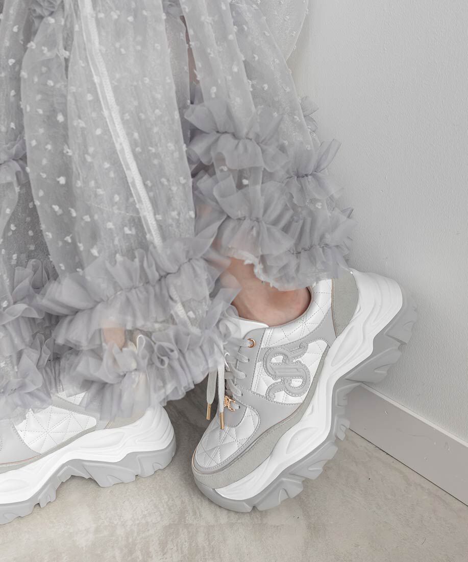  「モノグラムボリュームソールスニーカー」|スニーカー|