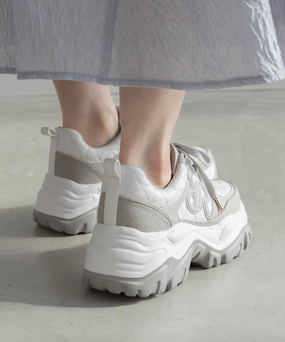  「モノグラムボリュームソールスニーカー」|スニーカー|