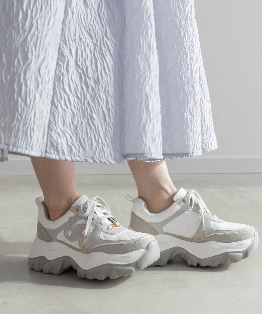  「モノグラムボリュームソールスニーカー」|スニーカー|