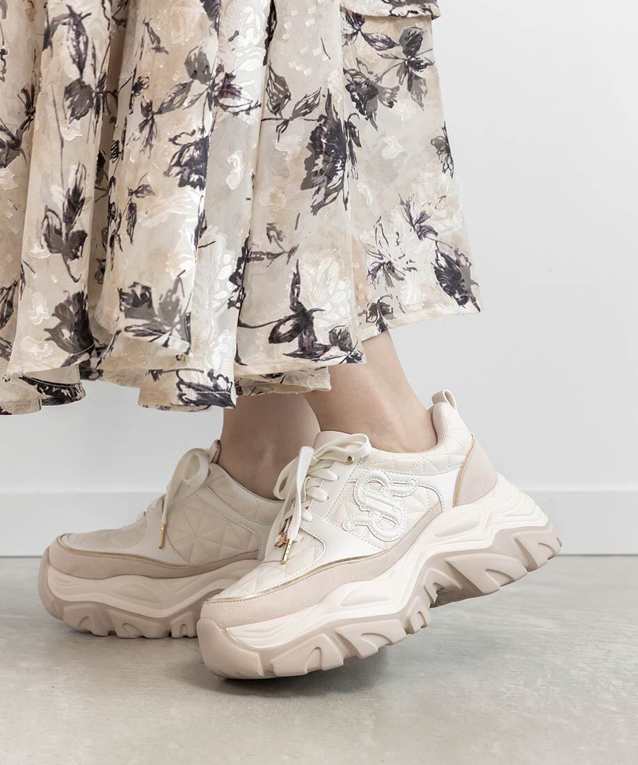  「モノグラムボリュームソールスニーカー」|スニーカー|