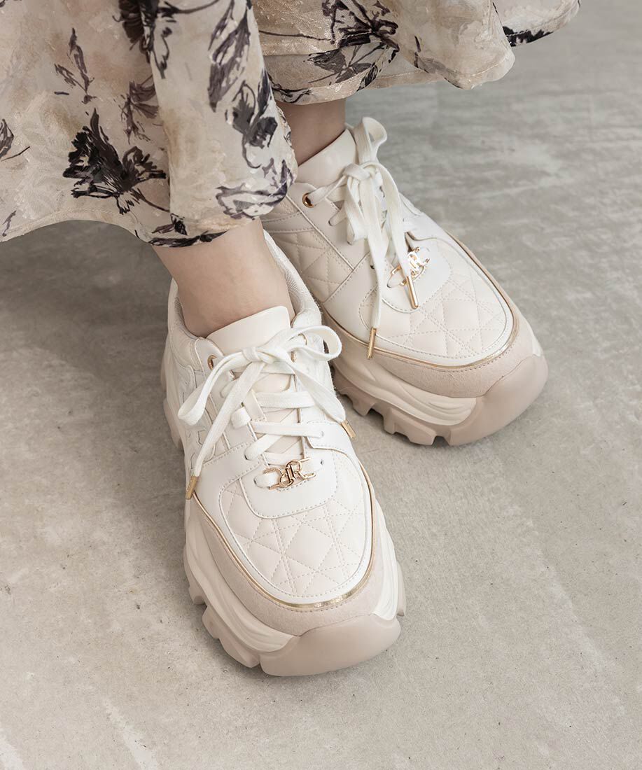  「モノグラムボリュームソールスニーカー」|スニーカー|