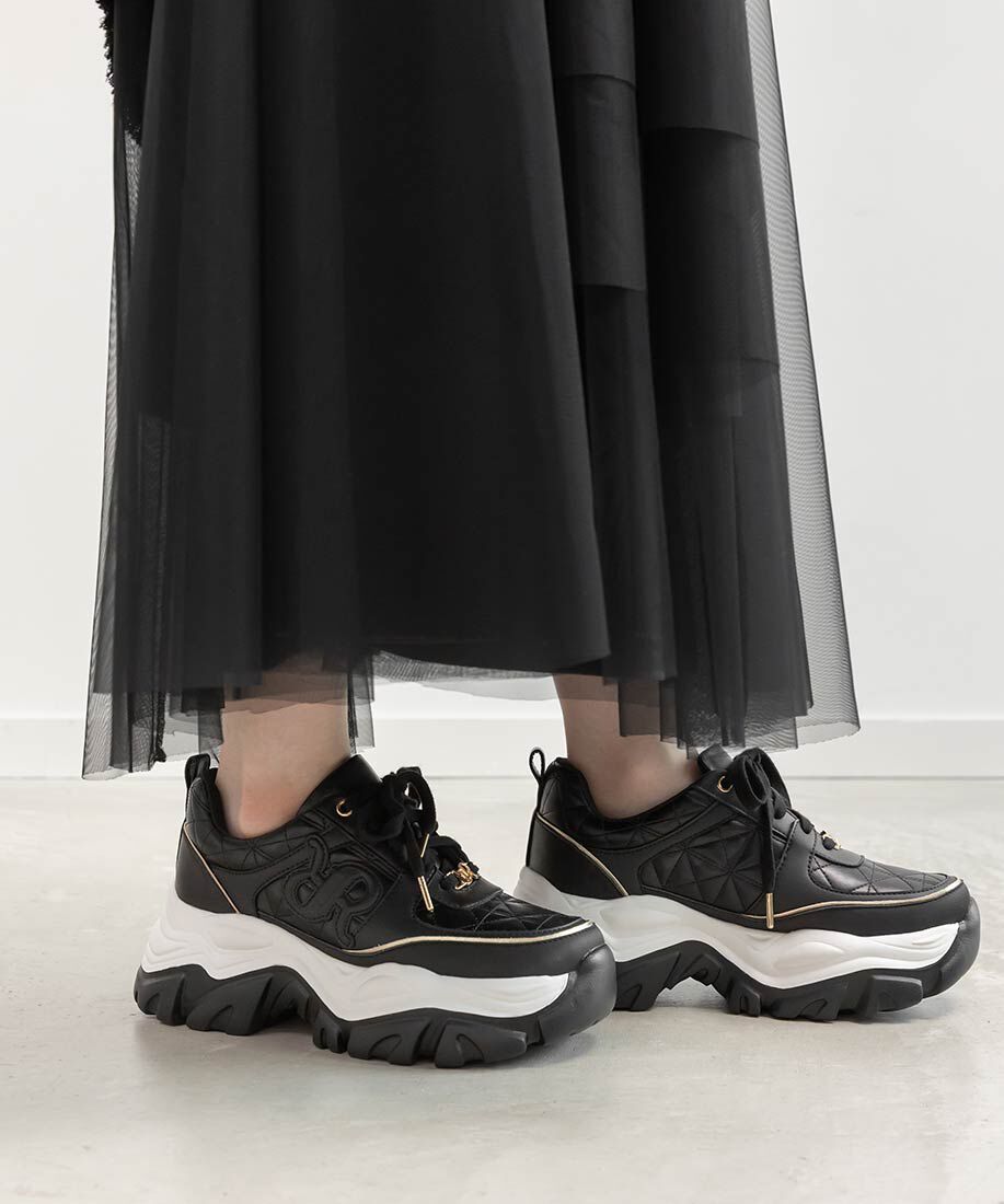  「モノグラムボリュームソールスニーカー」|スニーカー|