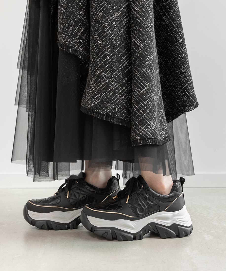  「モノグラムボリュームソールスニーカー」|スニーカー|
