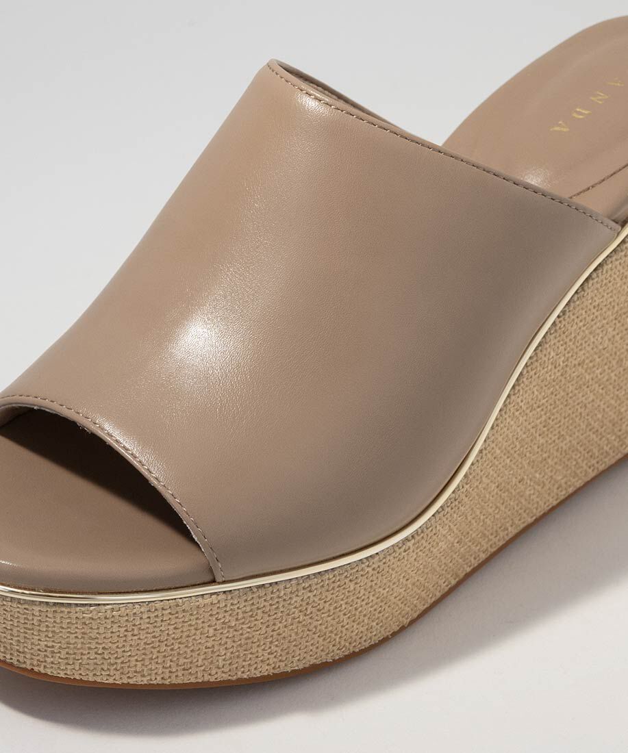  「ベーシックミュールウェッジサンダル」|パンプス|