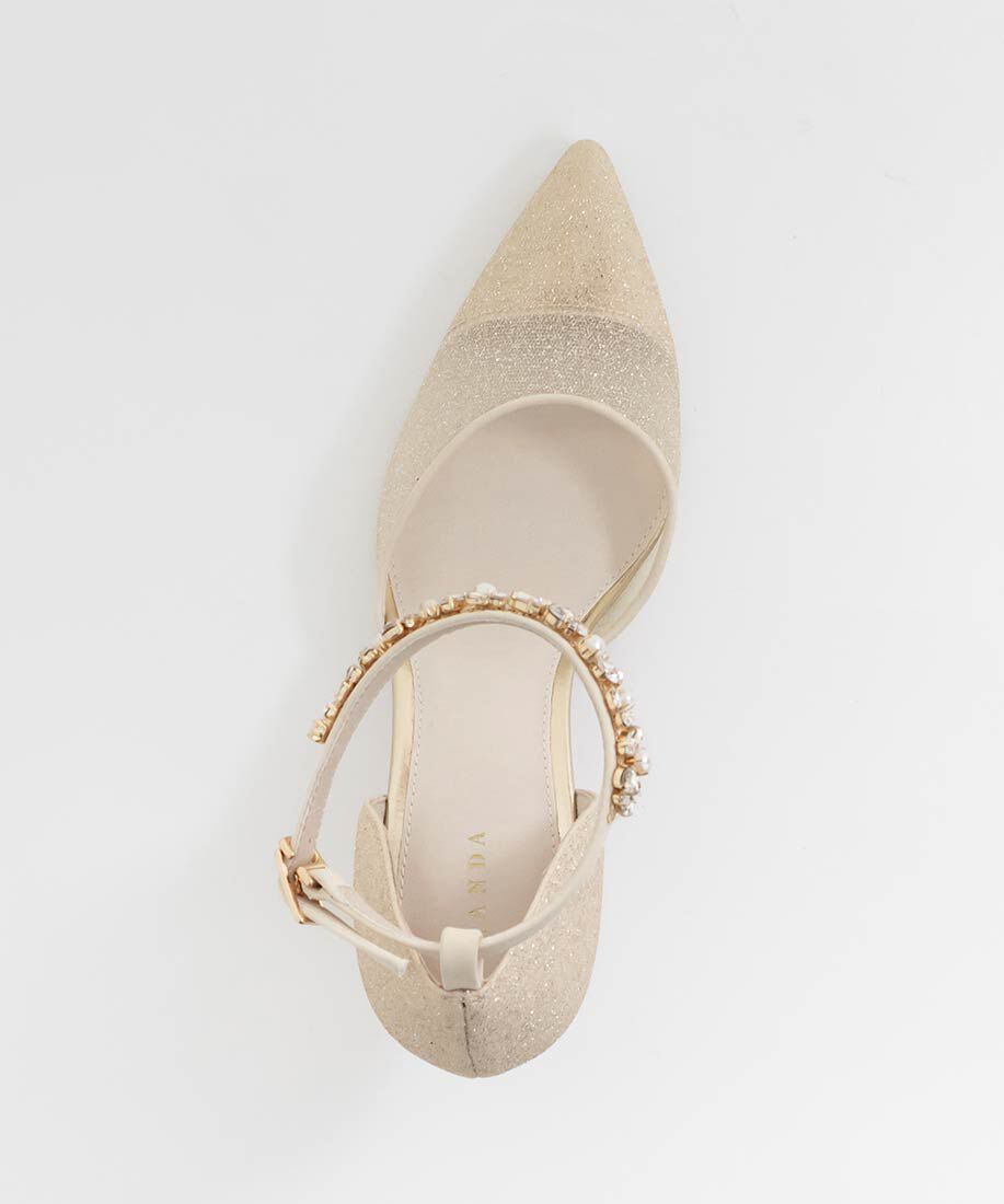  「2WAY ラメシアーセパレートパンプス」|パンプス|