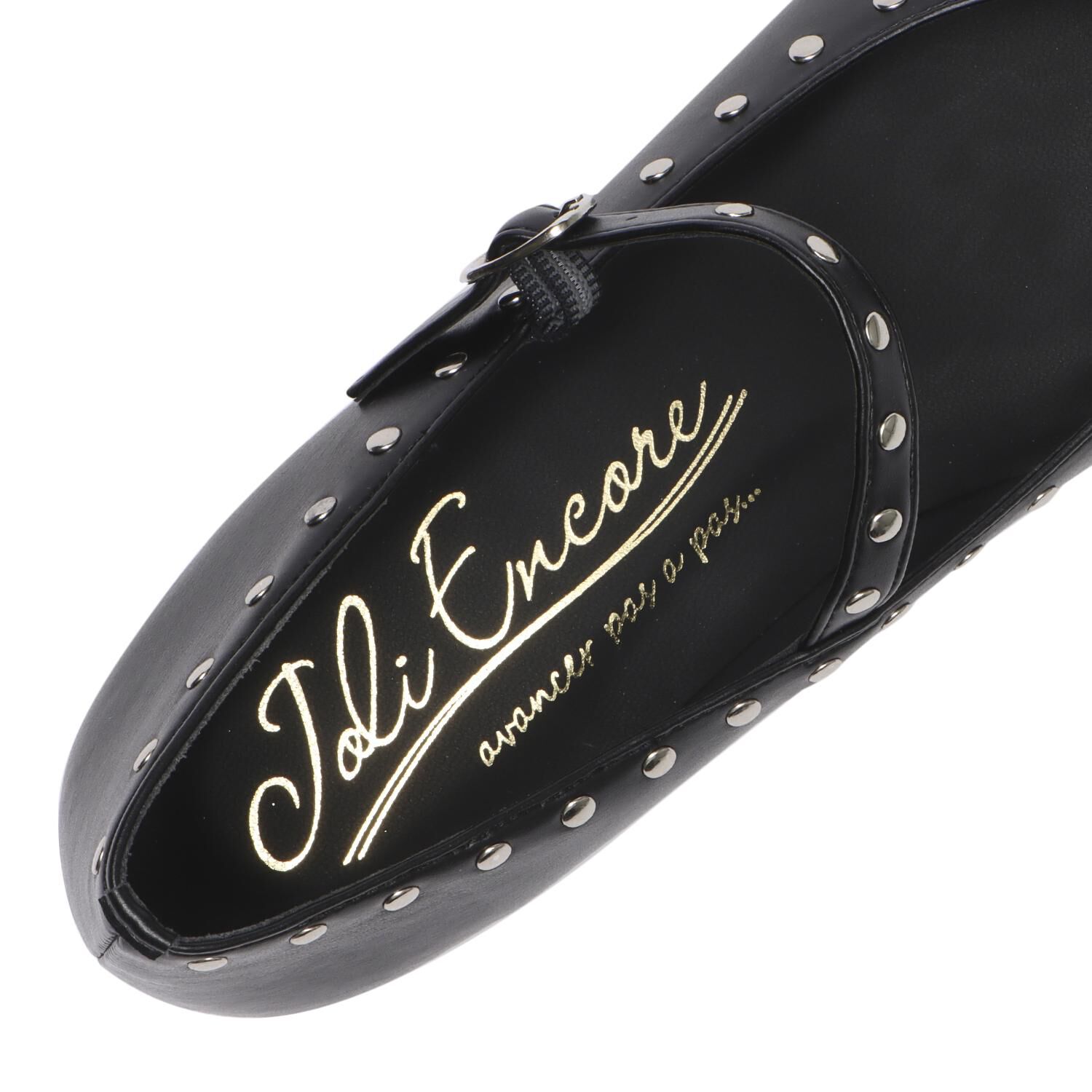 JOLI ENCORE「【JOLI ENCORE(FR)】STUDDED PUMPS」|パンプス|