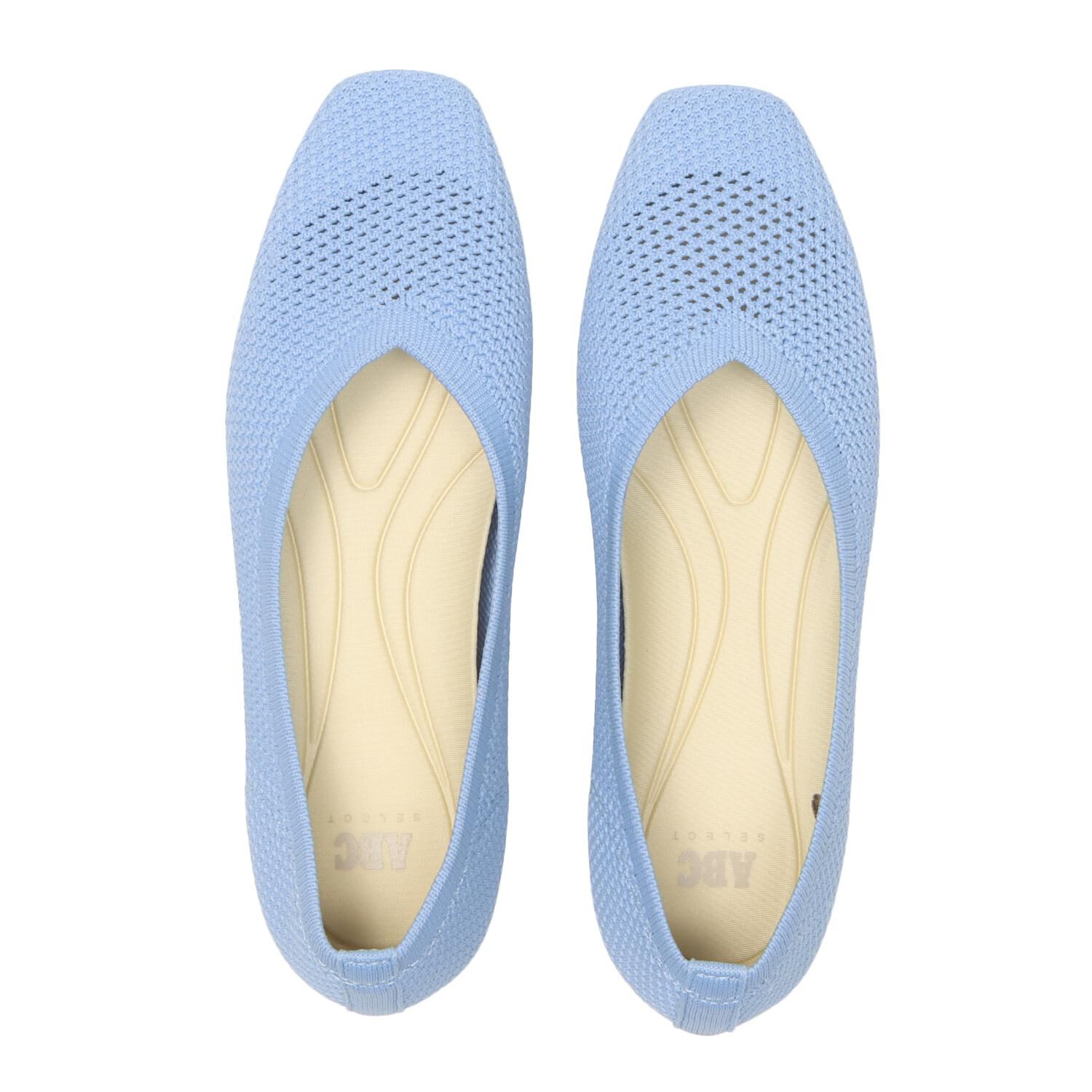 ABC SELECT「【ABC SELECT】SQUARE KNIT SHEER」|パンプス|