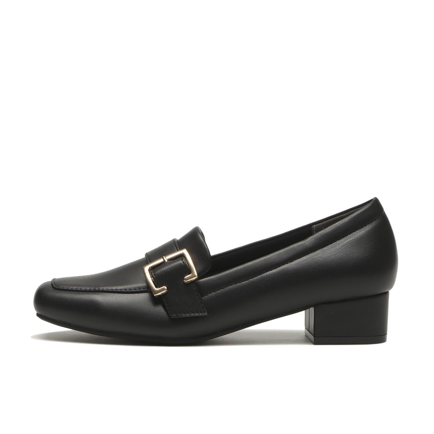 ABC SELECT「【ABC SELECT】PUFF HEEL LFR 3.5」|パンプス|ブラック