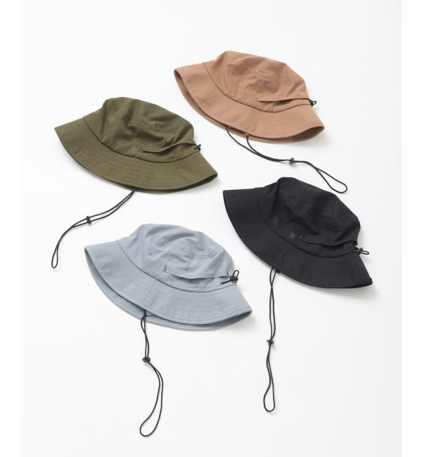 MILESTO「ポケッタブルUVハット」|ハット|
