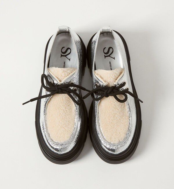 ODETTE E ODILE「＜SY＞ ボリュームソールチロリアン フラット55&uarr;」|モカシン|その他2