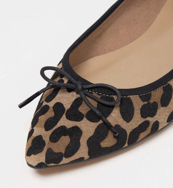 ODETTE E ODILE「【WEB限定】ポインテッドバレリーナ フラット15■&uarr;」|バレエシューズ|