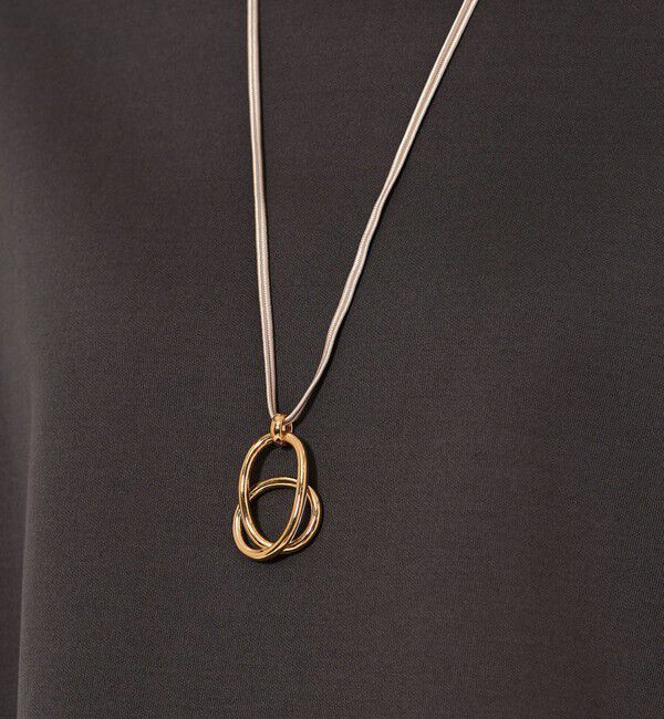 UNITED ARROWS「【別注】＜PHILIPPE AUDIBERT＞NATA GD コードネックレス」|ネックレス|