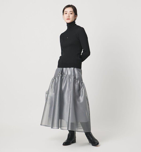 UNITED ARROWS「リブ タートルネック ニット」|ニット・セーター|