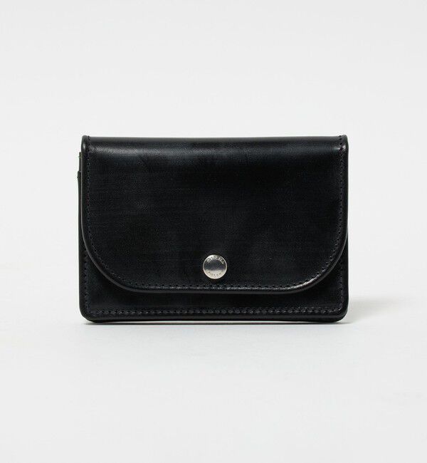 UNITED ARROWS「【別注】＜BEORMA LEATHER COMPANY＞S0229 2TONE CARD CASE/カードケース」|名刺入れ・カードケース|BLACK