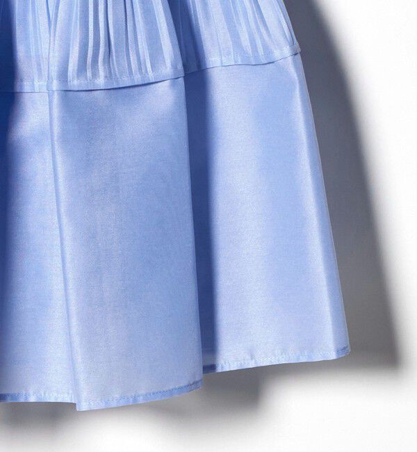 UNITED ARROWS「オーガンジー コンスト プリーツスカート」|スカート|