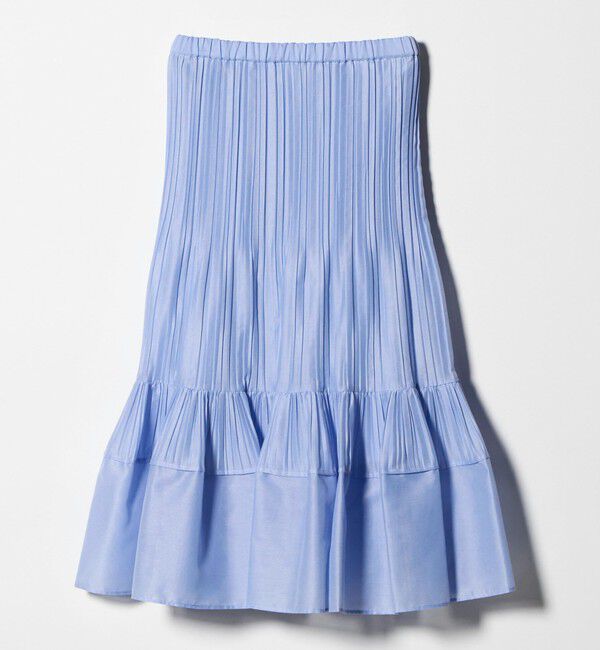 UNITED ARROWS「オーガンジー コンスト プリーツスカート」|スカート|