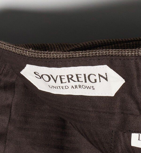 UNITED ARROWS「＜SOVEREIGN＞ピンヘッド 1プリーツ スラックス RELAX MODEL」|スーツ|