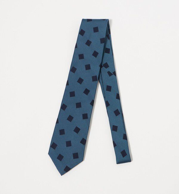 UNITED ARROWS「ブルー スクエア ジャガード ネクタイ」|ネクタイ・蝶ネクタイ|ROYAL