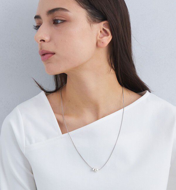 UNITED ARROWS green label relaxing「サザレ スライド ネックレス」|ネックレス|SILVER