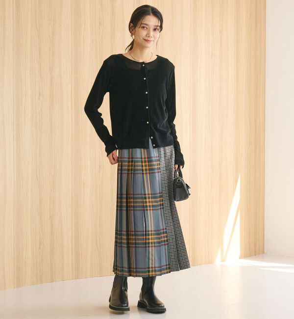 UNITED ARROWS green label relaxing「極みシアーフロッキーカーデ」|カーディガン|