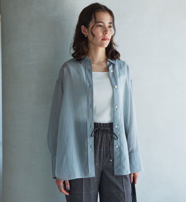 UNITED ARROWS green label relaxing「ミルフィーユデイリーシャツ」|シャツ・ブラウス|