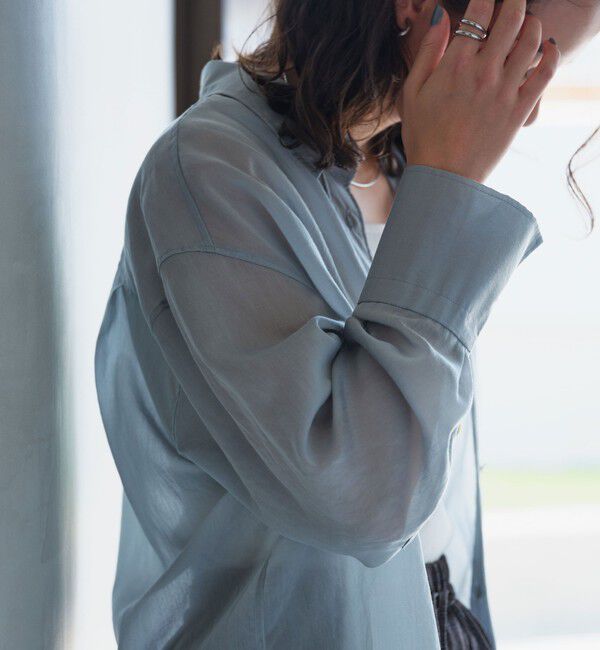 UNITED ARROWS green label relaxing「ミルフィーユデイリーシャツ」|シャツ・ブラウス|