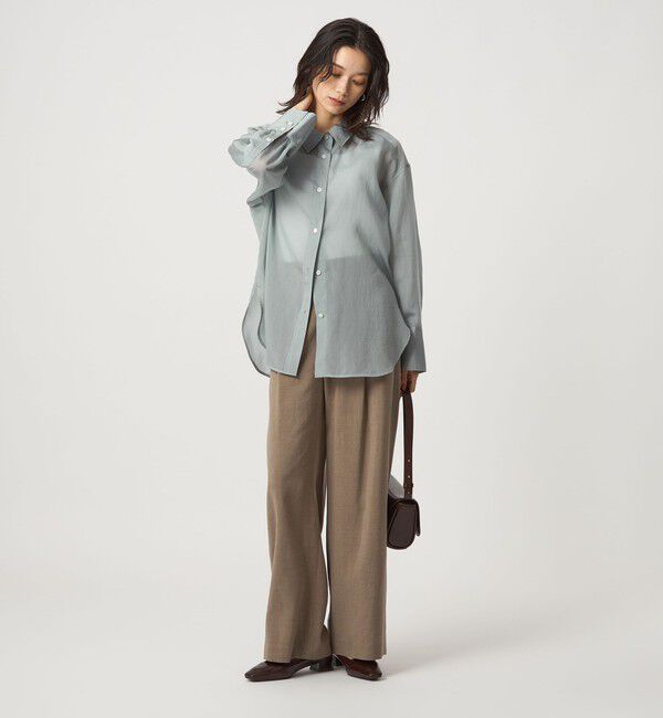 UNITED ARROWS green label relaxing「ミルフィーユデイリーシャツ」|シャツ・ブラウス|