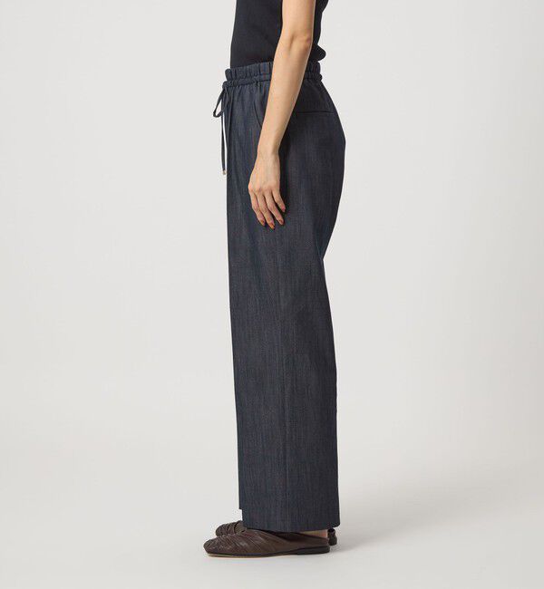 UNITED ARROWS green label relaxing「【結論シリーズ】ニーハイフレアパンツ デニム［size SHORT/TALLあり］」|デニム|