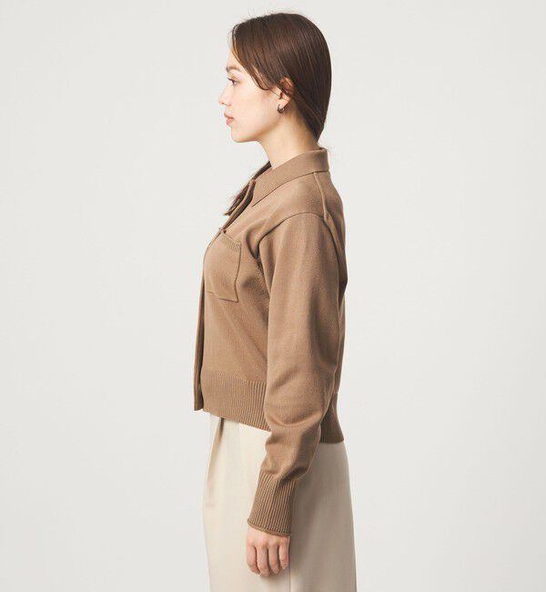 UNITED ARROWS green label relaxing「ポロニット カーディガン ウォッシャブル」|カーディガン|