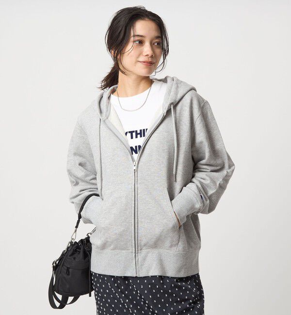 UNITED ARROWS green label relaxing「【別注】＜Champion＞フード ジップ パーカー」|パーカー|