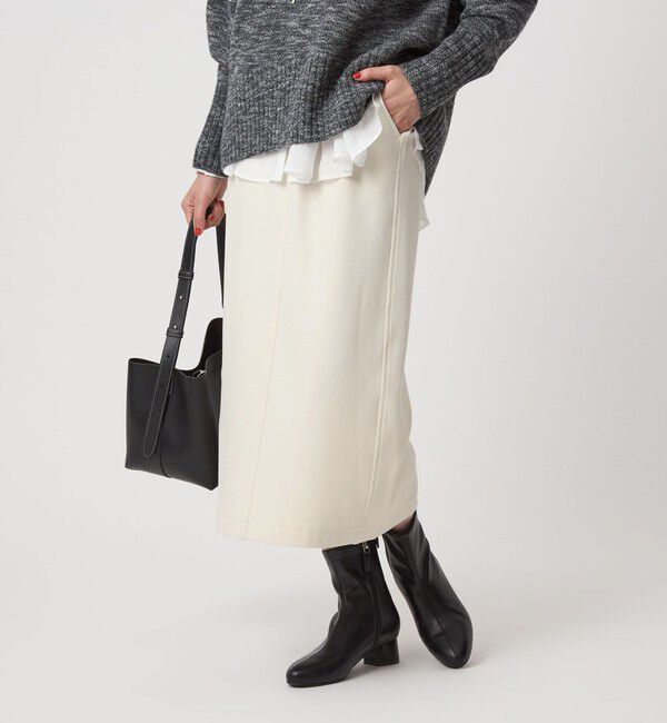 UNITED ARROWS green label relaxing「［size SHORT/TALLあり］オルマイ ウラキモウ タイト スカート」|タイト|