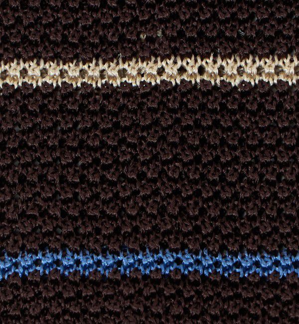 UNITED ARROWS green label relaxing「＜Bleck＞6.5cm ボーダー ニット ネクタイ ニットタイ」|ネクタイ・蝶ネクタイ|