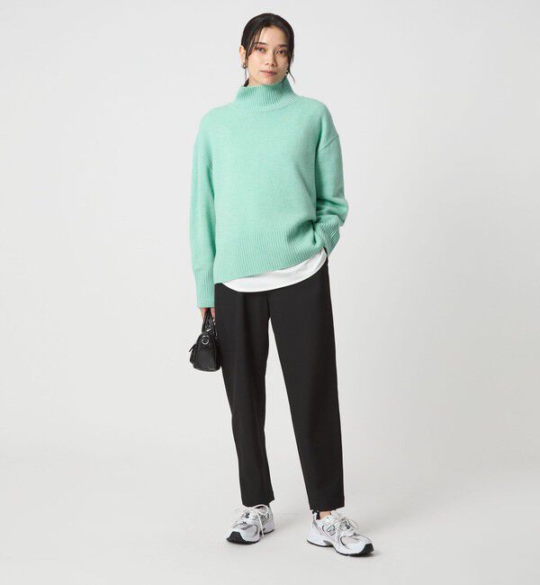 UNITED ARROWS green label relaxing「［size SHORTあり］SERENITY ハイネック プルオーバー ニット」|ニット・セーター|