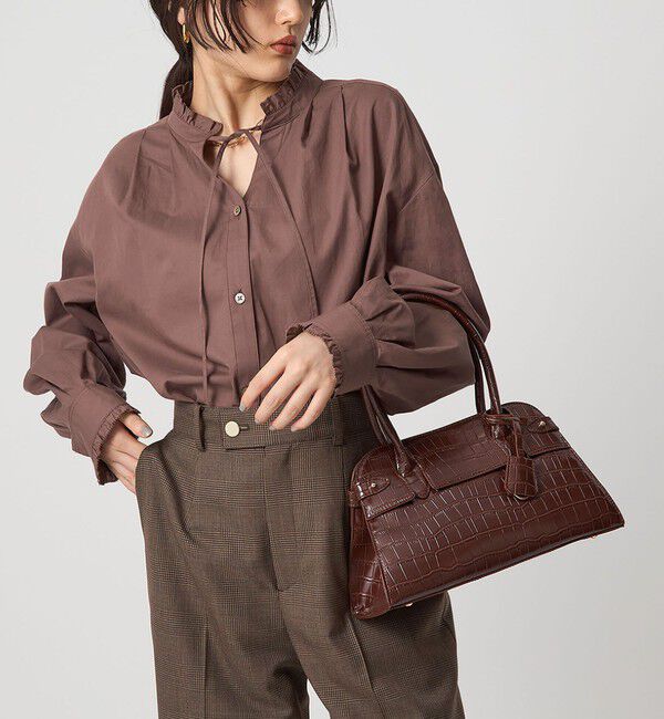 UNITED ARROWS green label relaxing「ボストンバッグ」|ハンドバッグ|DK.BROWN