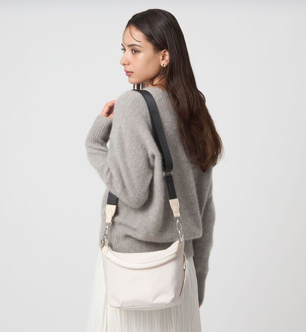 UNITED ARROWS green label relaxing「2WAY フナガタ バッグ M / ショルダーバッグ はっ水」|ショルダー・メッセンジャー|OFF WHITE