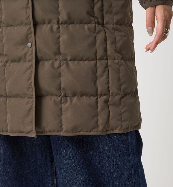 UNITED ARROWS green label relaxing「【別注】＜TAION＞ボタン ロング ダウン」|ダウン|