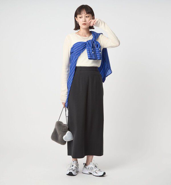 UNITED ARROWS green label relaxing「テレコ クルーネック プルオーバー」|Tシャツ・カットソー|