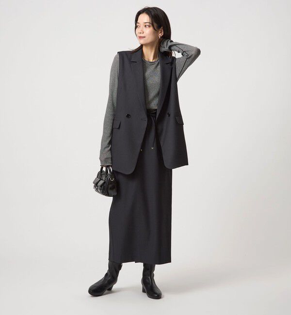 UNITED ARROWS green label relaxing「テレコ クルーネック プルオーバー」|Tシャツ・カットソー|