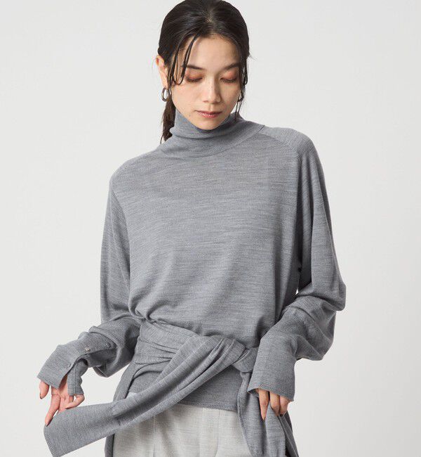 UNITED ARROWS green label relaxing「エブリタートルニット ウォッシャブル」|ニット・セーター|