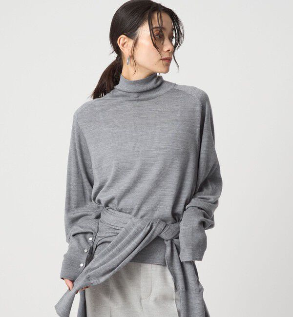 UNITED ARROWS green label relaxing「エブリタートルニット ウォッシャブル」|ニット・セーター|