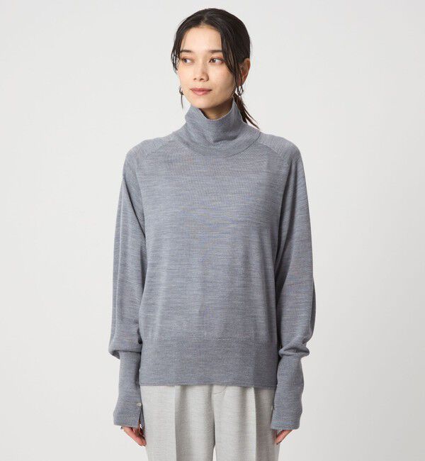 UNITED ARROWS green label relaxing「エブリタートルニット ウォッシャブル」|ニット・セーター|