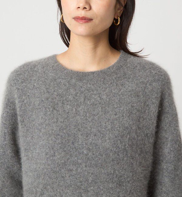 UNITED ARROWS green label relaxing「【結論シリーズ】ふれてヘアリーニット」|ニット・セーター|