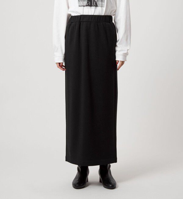 UNITED ARROWS green label relaxing「ウラキモウ ピケ スカート」|タイト|