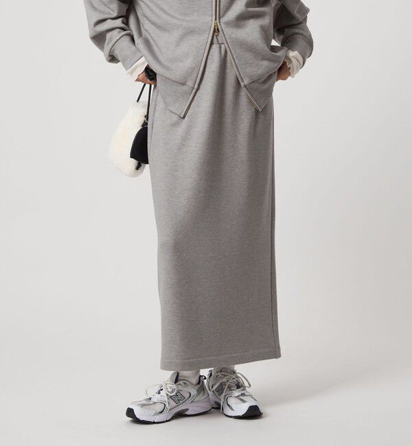 UNITED ARROWS green label relaxing「ウラキモウ ピケ スカート」|タイト|