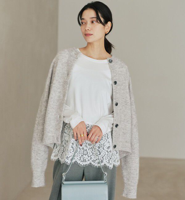 UNITED ARROWS green label relaxing「スソ レース プルオーバー」|Tシャツ・カットソー|